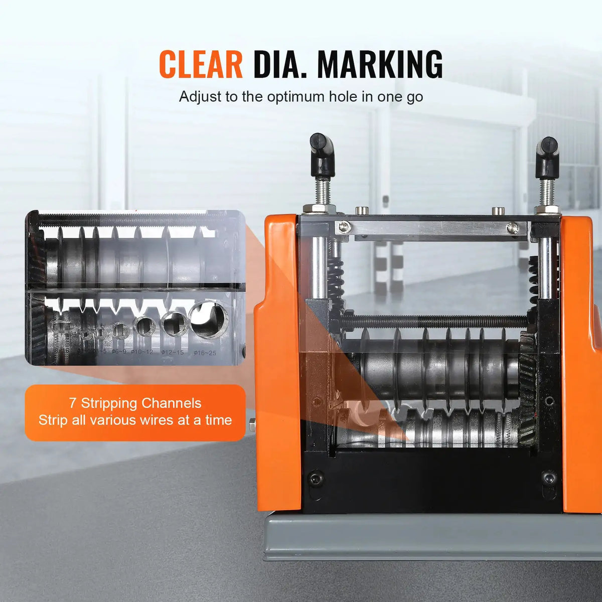 Electric Wire Stripper Cast Iron — product view 5