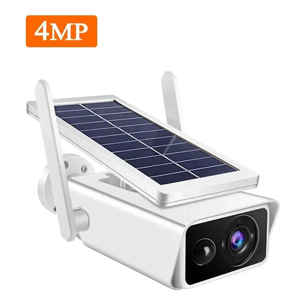Solar Powered 4MP Wireless Outdoor Security Camera