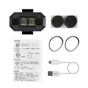 Universal LED Motorcycle Warning Lights 7 Colors Mini USB Drone Strobe Light