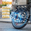 Qlife Fat Tire Foldable Ebike