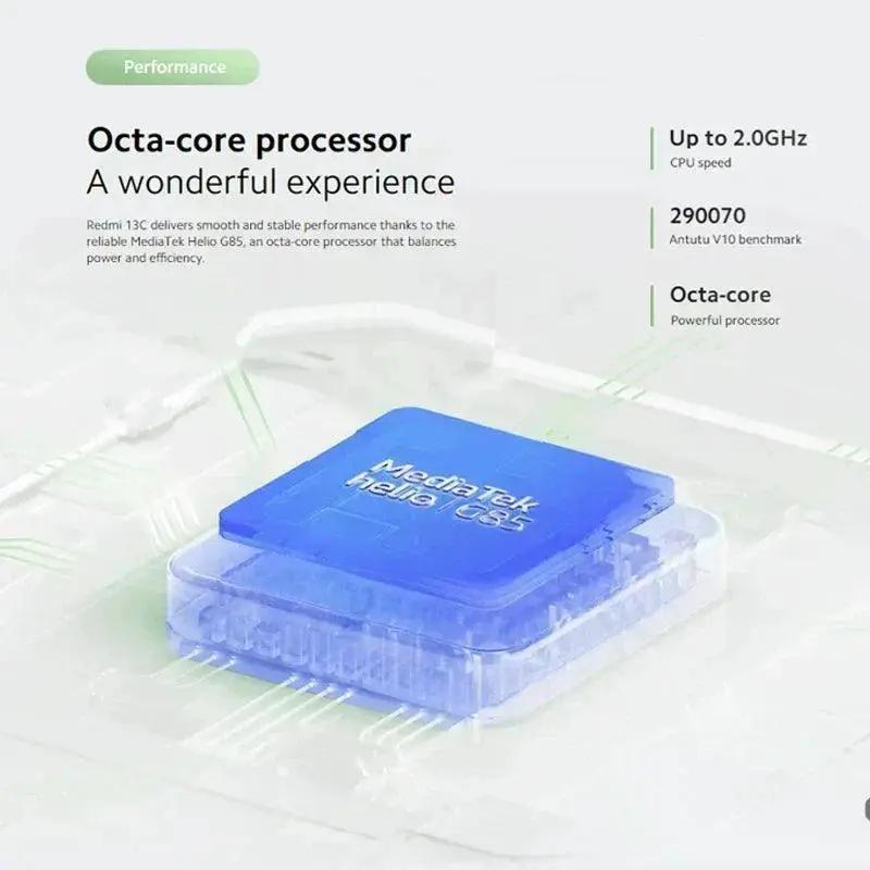 Redmi 13C Global Smartphone MediaTek Helio G85 90Hz Display
