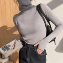 Korean Style Turtleneck Sweater Cozy Winter Fashion Essential