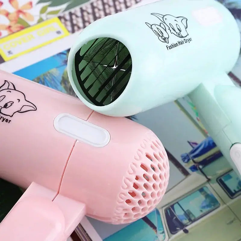 Fashion Mini Folding Hair Dryer 400W For Travel Portable