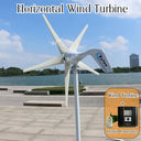 Horizontal Wind Turbine Off Grid