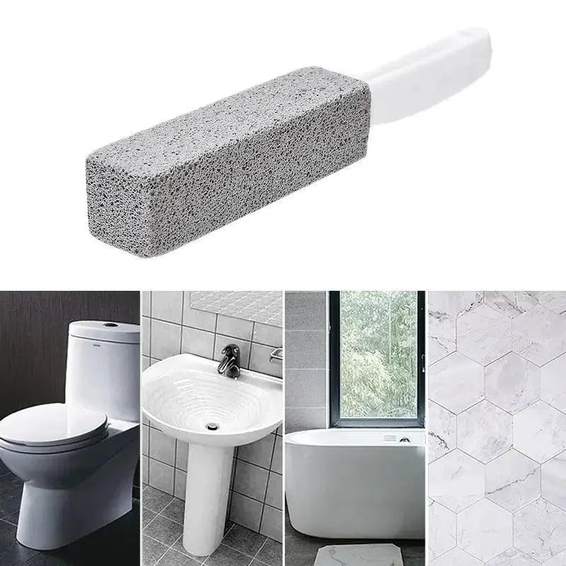 Pumice Stone Toilet Brush Eco Friendly Natural Cleaner Tool