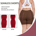 Seamless Anti-Chafing Shapewear Shorts for Women Tummy Control