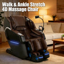 Space Walk & Ankle Stretch 4D Massage Chair Full Body 2026 Zero Gravity SL Track Stretch Massage Chair Recliner with Foot Roller