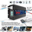 Premium Portable DC To AC Inverter