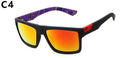 Unisex Designer Square Sunglasses with UV400 Protection