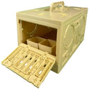 Plastic Pigeon Carrier Cage Portable Travel Nest Box