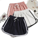 Yoga Shorts Women Breathable Mid Waist Loose Fit