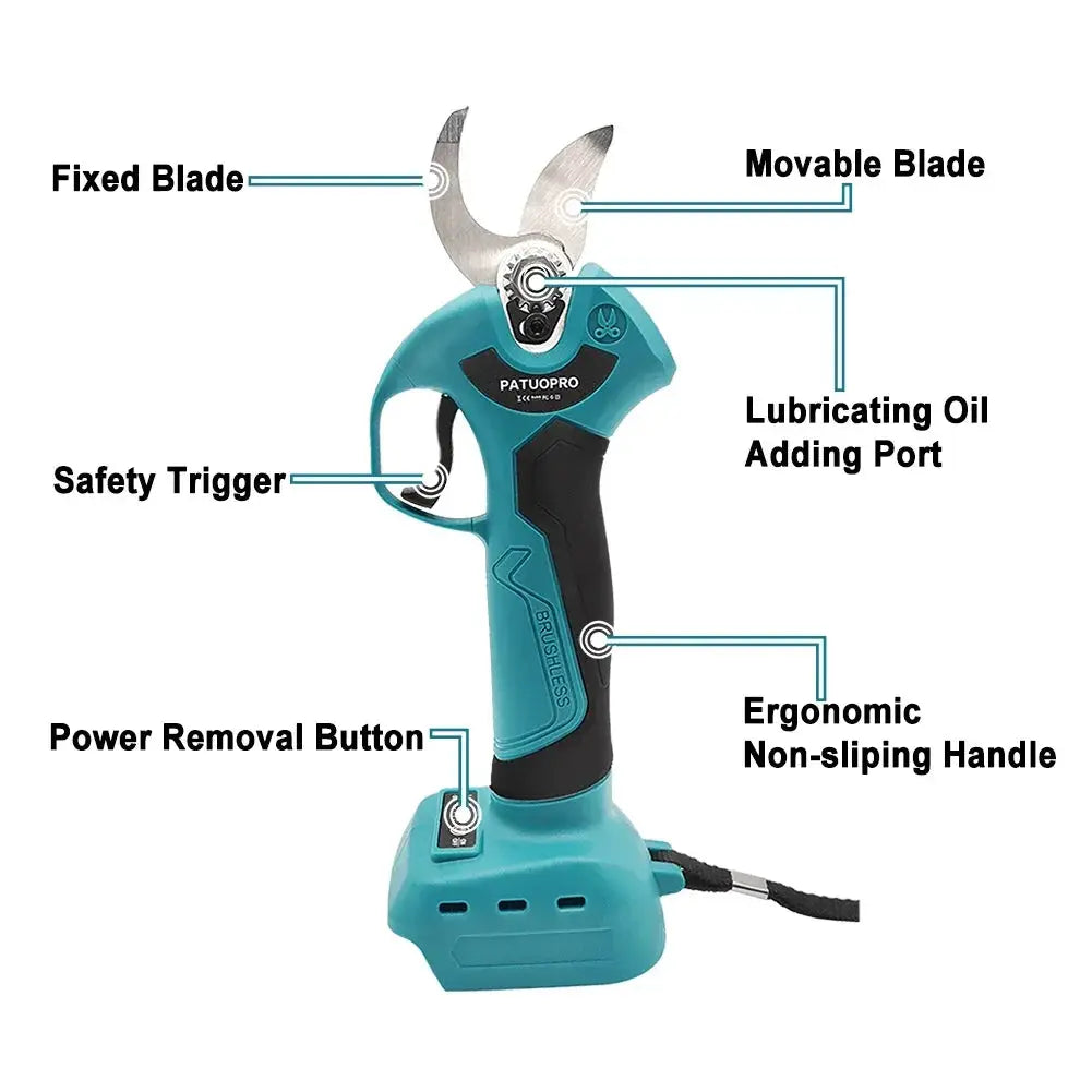 Cordless Pruning Shears Brushless Garden Cutter Makita 18V