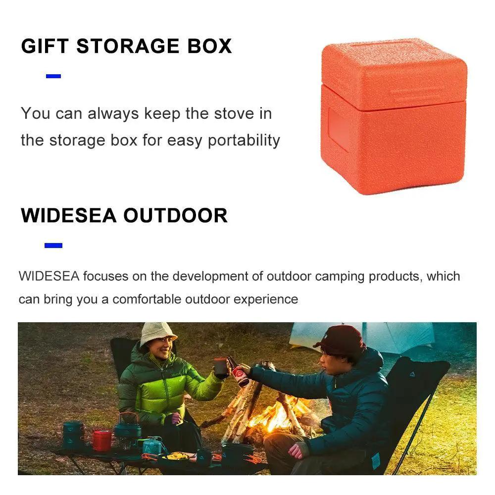 Portable High Power Outdoor Camping Gas Stove For Hiking
