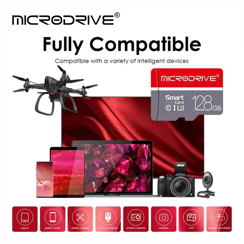 256GB High Speed Mini SD Memory Card Class 10 Micro TF