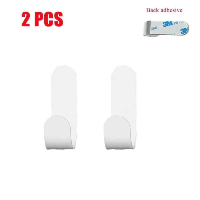 No-Drill Wall Hook Rack for Easy Storage — product view 8