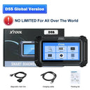 XTOOL D5S Car Diagnostic Tool 5 System Automatic OBD2 Scanner 4-IN-1 Live Data with 16+ Reset Functions with CANFD FCA Protocol Lifetime Free Update