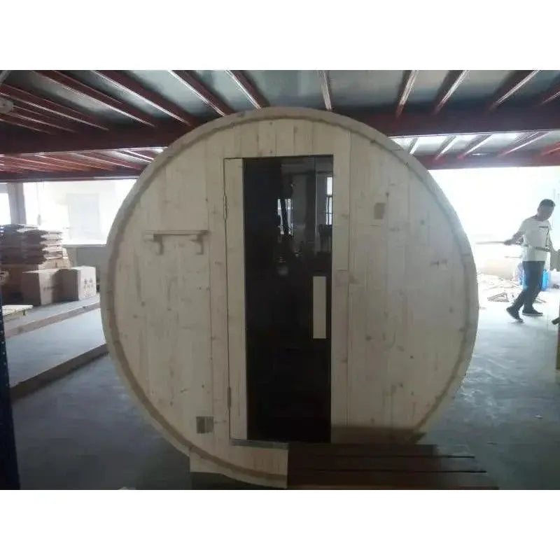 Wood Steam Sauna Bluetooth Enabled Relaxation Oasis Home