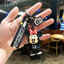 Durable Disney PVC Keychain for Bags