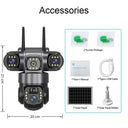 Solar-Powered Outdoor Camera for Remote