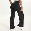 NCLAGEN SoftMotion Yoga Pants Women Mid Waist Leg