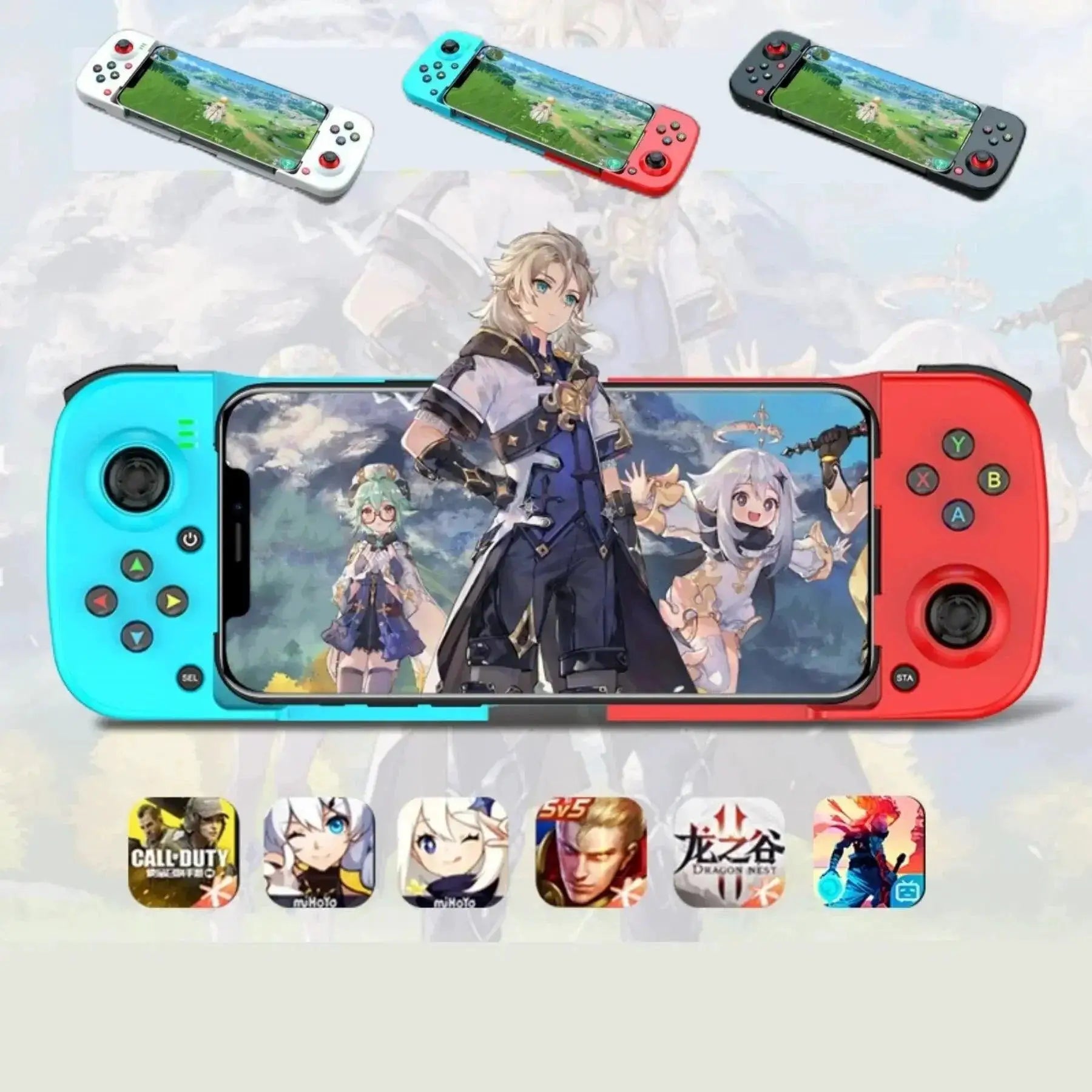 Telescopic Wireless Gamepad Controller Mobile Gaming