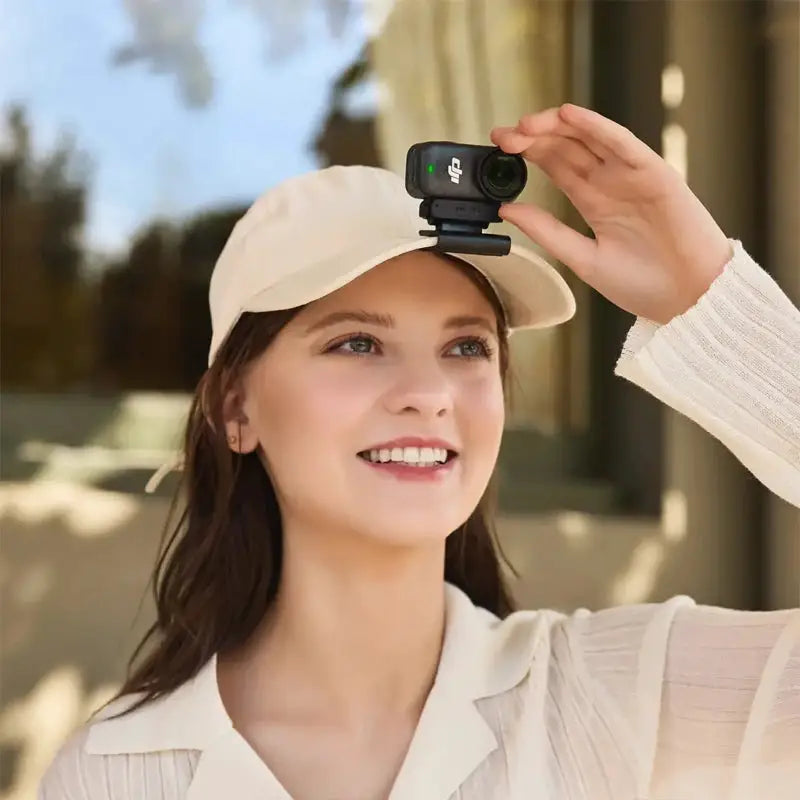 DJI Osmo Nano Standard Combo (64GB) Wearable Camera for Versatile Perspectives All-New 1/1.3" Sensor 4K/60fps & 143° Wide FOV