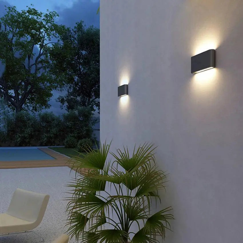 Modern LED Wall Light Indoor Outdoor Fixture For Home