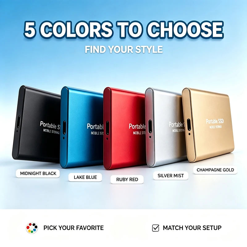 Storage External SSD Drive