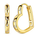 Mula Sterling Silver Golden Earrings