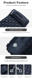 Smart Comfort Camping Pad for Outdoors