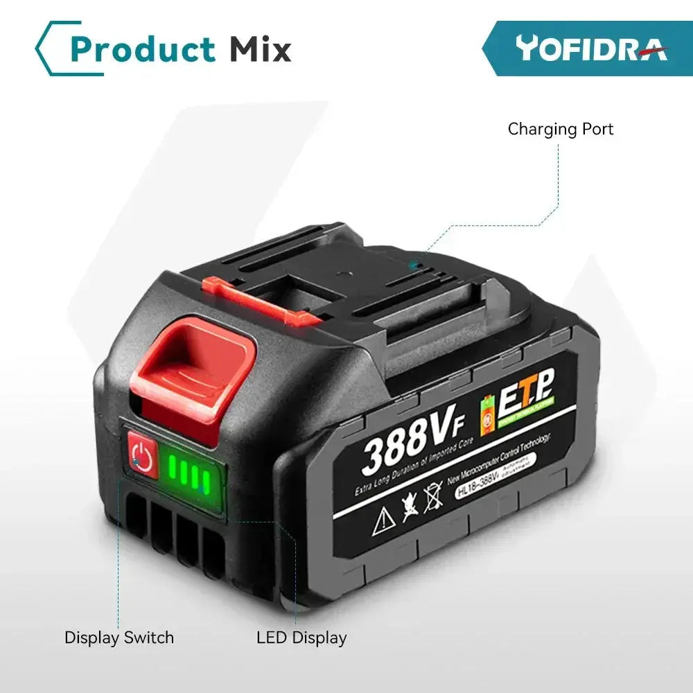 Powerful Cordless Heat Gun for Stripping — product view 20