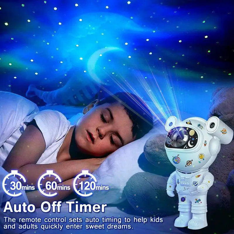 Kids Star DIY Projector Night Light With Remote Control
