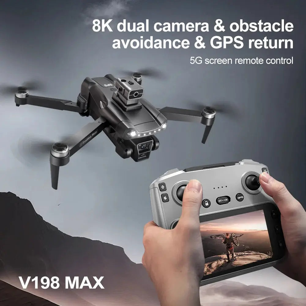 Lenovo GPS Drone RC Quadcopter With 8K Aerial Photography And Three Axis Gimbal
