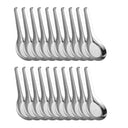 Flat-Bottom Stainless Steel Spoon, Horse-Head, for Ice Cream