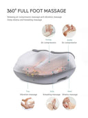 MARESE K821 Electric Foot Massager Machine Kneading Rolling Shiatsu Air Compression Vibration Massage With Heating