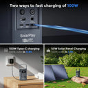Solar Portable Power Station 100W
