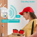 Auto Tracking Outdoor IP Camera for Home