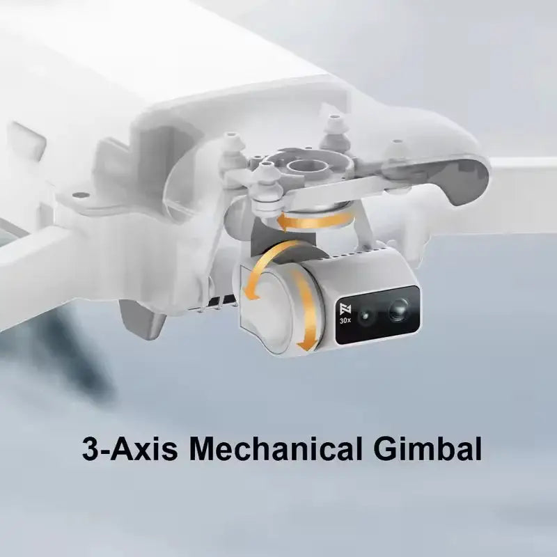 FIMI X8 Tele Max 4K Professional Drone Wide-Angle Tele Camera 30x Hybrid Zoom 3-axis Gimbal AI Super Night Video RC Quadcopter