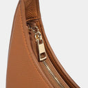 PU Half Moon Bag for Women Everyday Use