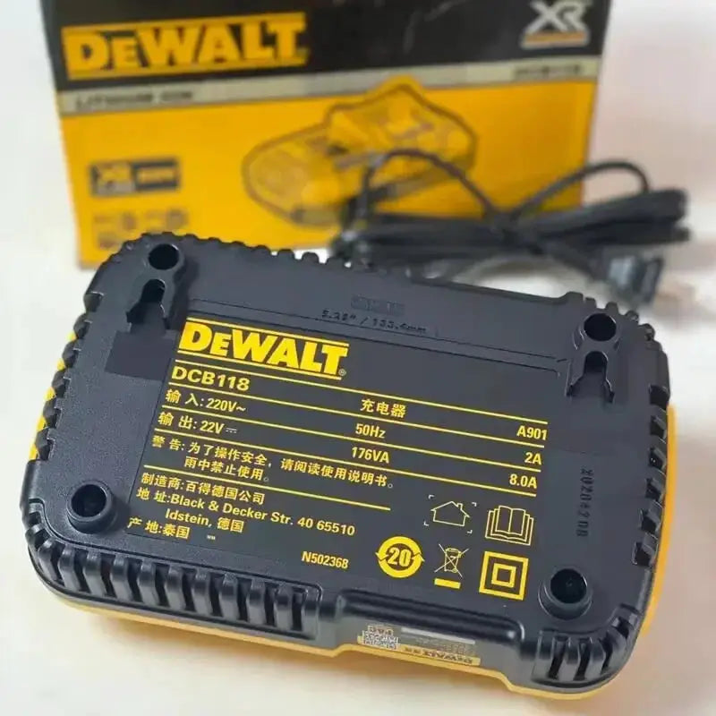 DCB118 FlexVolt Charger Fast Charge for 18V 20V Batteries