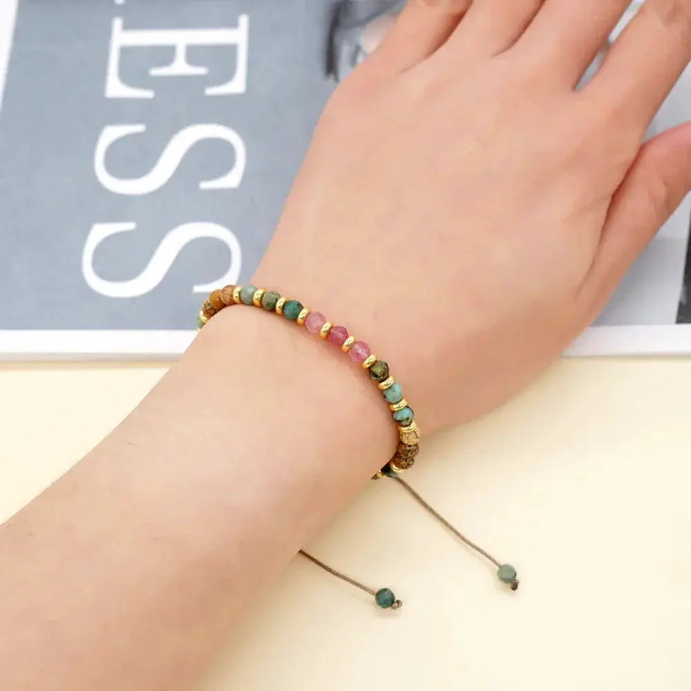 Go2Boho 2023 New Natural Stone Bracelet Vintage Jewelry
