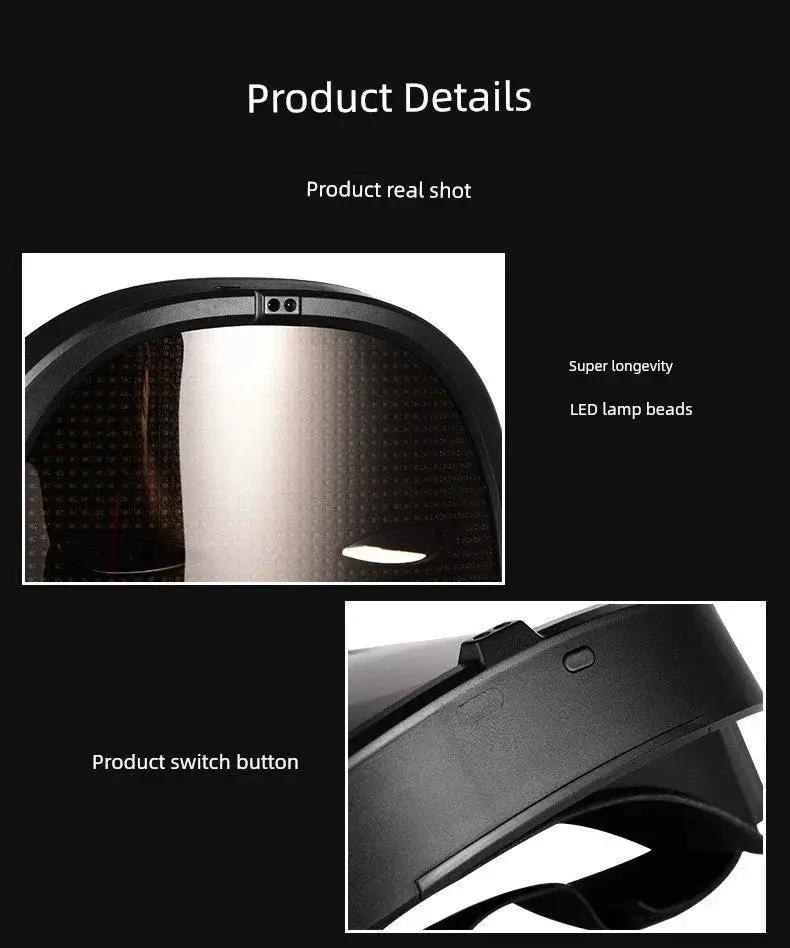 Programmable LED Mask for Festival Goers — product view 10