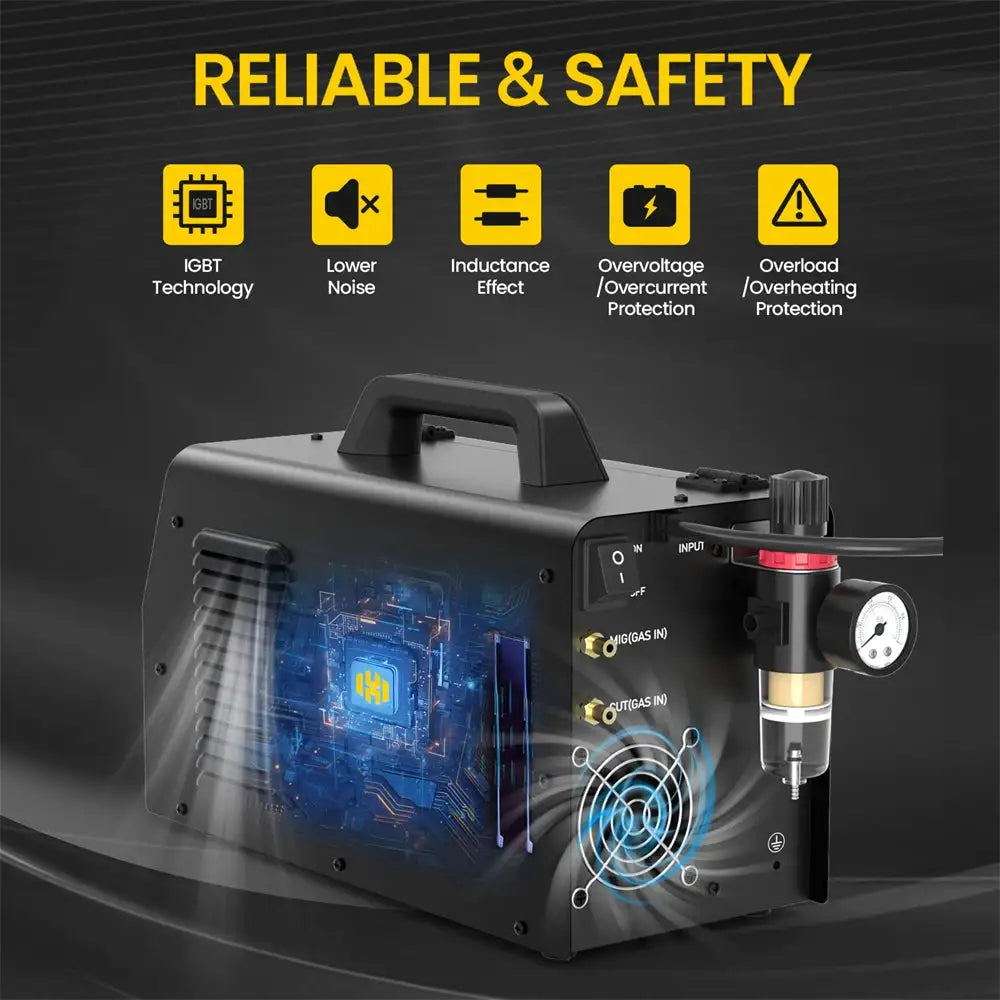 HZXVOGEN HVM270 Welder and Plasma Cutter — product view 5