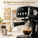 Semi Automatic Espresso Machine, Compact Espresso Maker