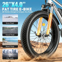 Obx Ebike - All Terrain Fat Tire Travel