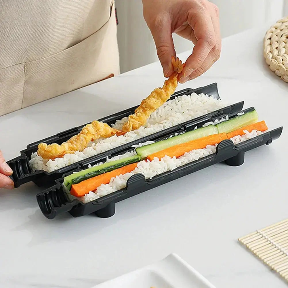 Sushi Maker Bazooka Roller Rice Mold Tool Kitchen Gadget