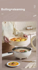 4.5L Smart Electric Wok Multi-Function Pot 220V Large Capacity