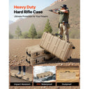 Hard Rifle Case Lockable Foam Insert
