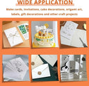 HTVRONT Tough Cardstock 8x11 Scrapbooks