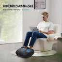 Automatic Foot Massage Machine with Fully Wrapped Rollers Sole Kneading Airbag Pressing Relaxation Foot Massager，Best Gift for Women Mental